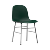 Form Chair: Chrome + Green