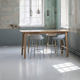 Hyg Bar + Counter Stool: Fully Upholstered