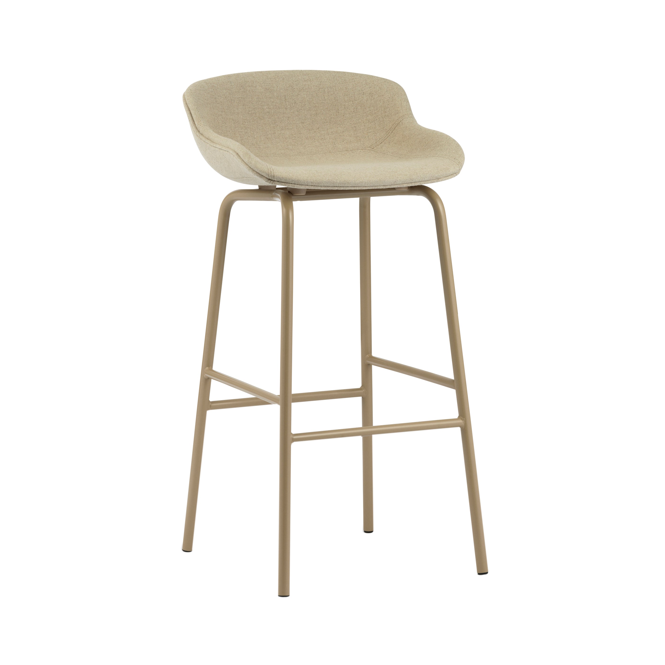 Hyg Bar + Counter Stool: Fully Upholstered + Bar + Sand