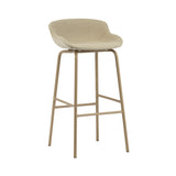 Hyg Bar + Counter Stool: Fully Upholstered + Bar + Sand