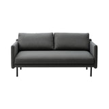 Rar Sofa: 2 + Re-Born Dark Grey
