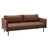 Rar Sofa: 3 + Omaha Leather Cognac