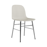 Form Chair: Chrome + Light Grey