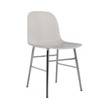 Form Chair: Chrome + Warm Grey