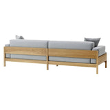 Kinuta Sofa: 2.5 Seater A-S01: Pure Oak + Vidar 4