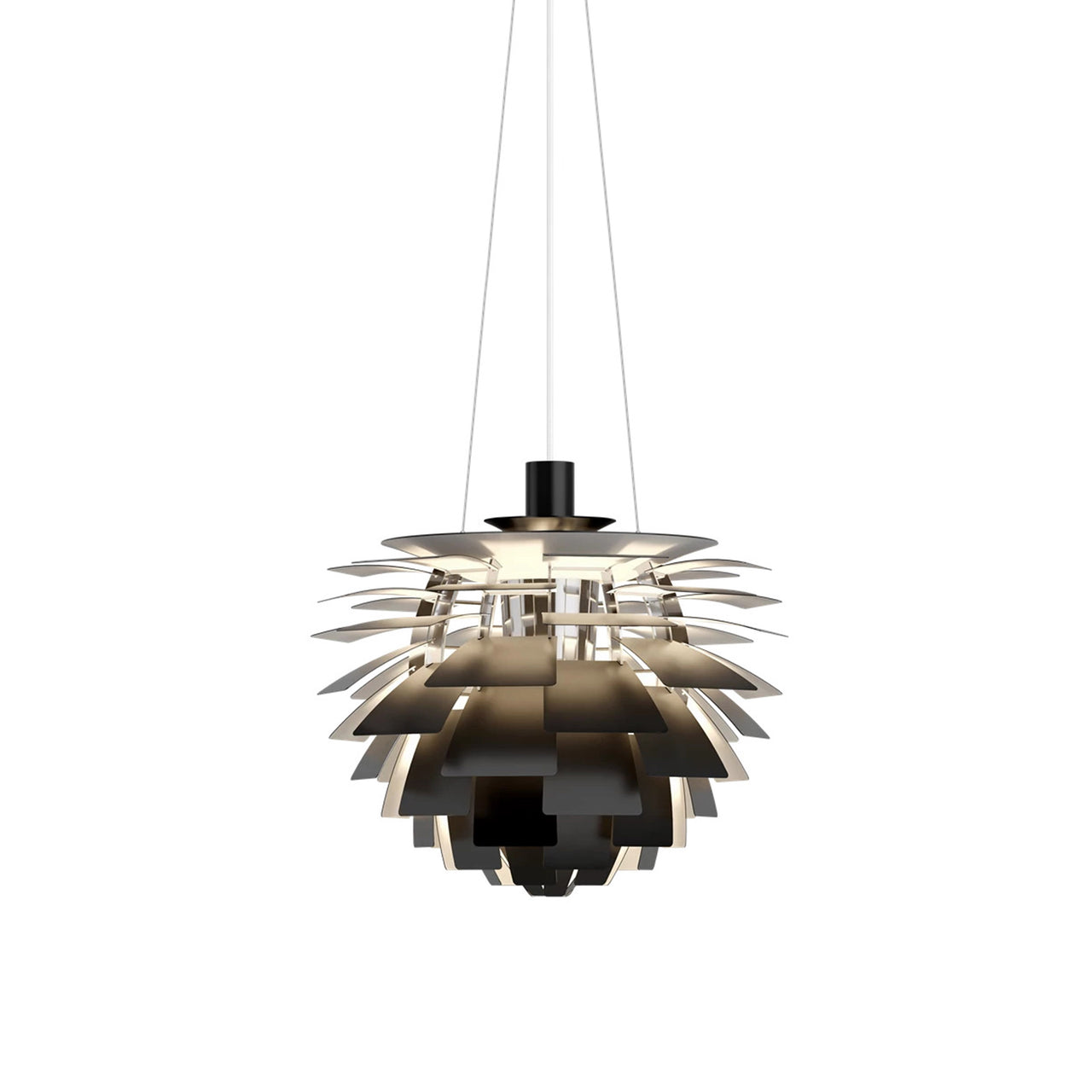 PH Artichoke Pendant: Small - Quick Ship + Black