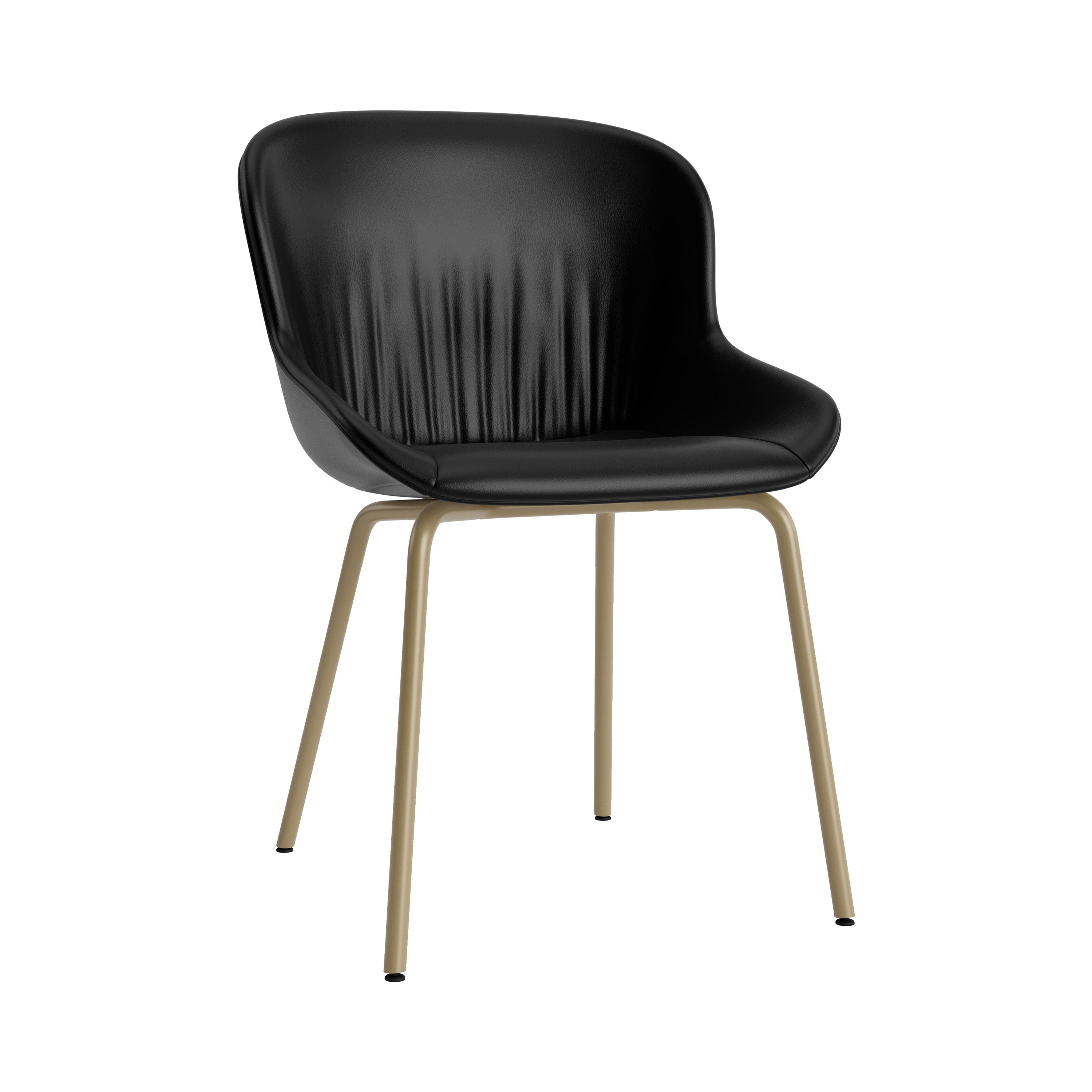 Hyg Comfort Chair: Steel Base + Full Upholstered + Sand