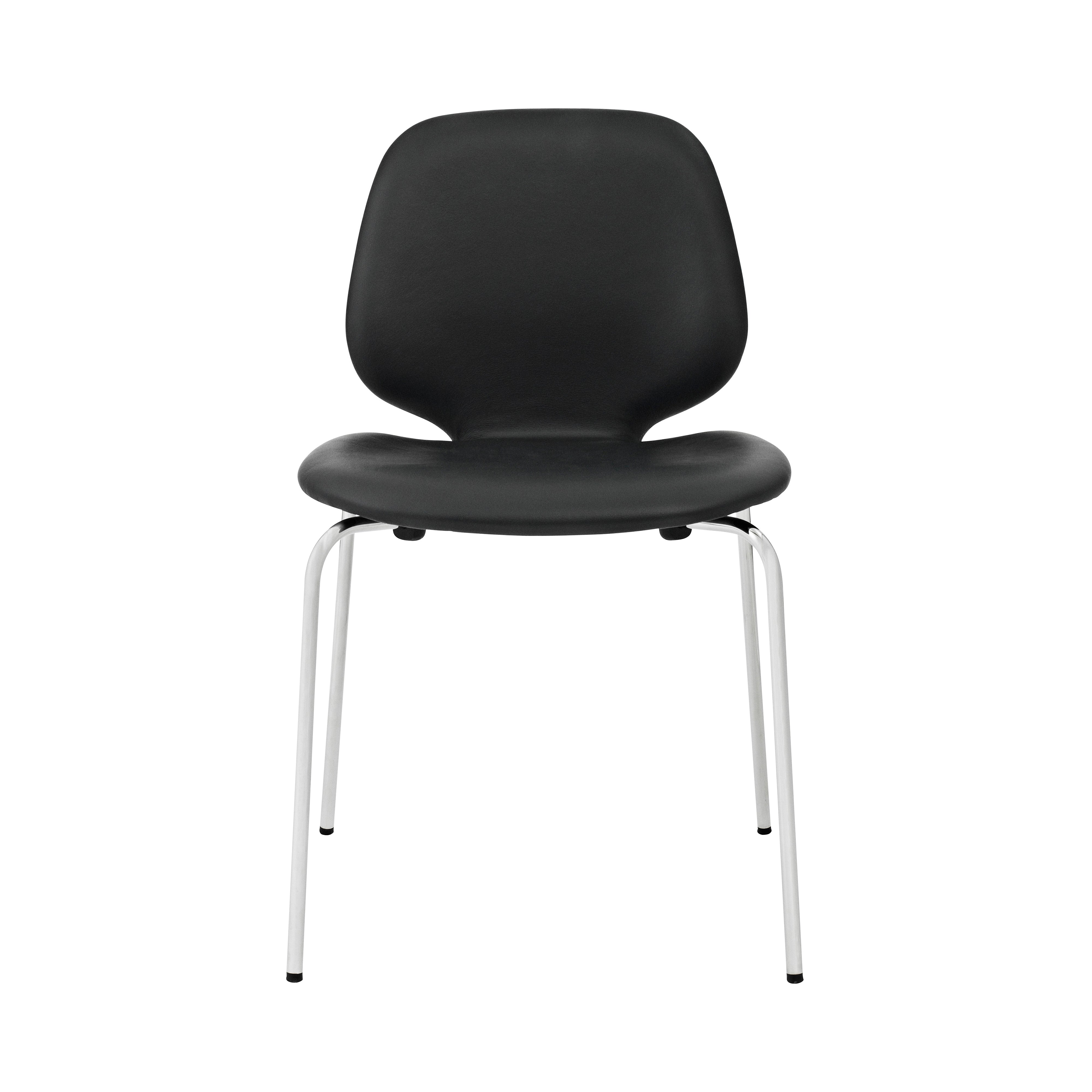 My Chair: Metal Base + Fully Upholstered + Chrome