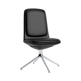 Off Chair 4 Legs with Cushion: Low + Without Arm + Aluminum
