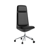 Off Chair 5W Gaslift with Cushion: High + Without Arm + Aluminum