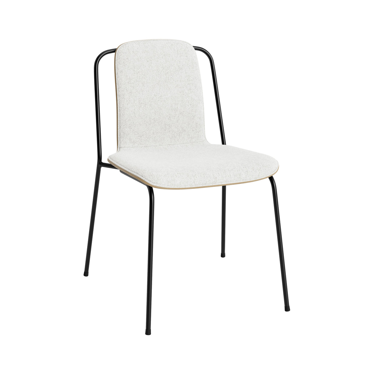 Studio Chair: Front Upholstered + Oak
