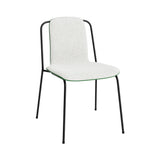 Studio Chair: Front Upholstered + Green