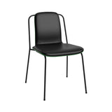 Studio Chair: Front Upholstered + Green