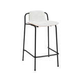 Studio Bar + Counter Stool: Front Upholstered + Counter + Brown
