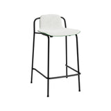 Studio Bar + Counter Stool: Front Upholstered + Counter + Green