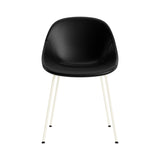 Mat Chair: Steel Base + Fully Upholstered + Cream