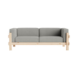 Kube 3 Seater Sofa: Pine