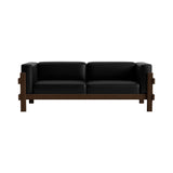 Kube 3 Seater Sofa: Dark Brown