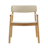 Timb Lounge Armchair: Upholstery + Tan + Hallingdal 220