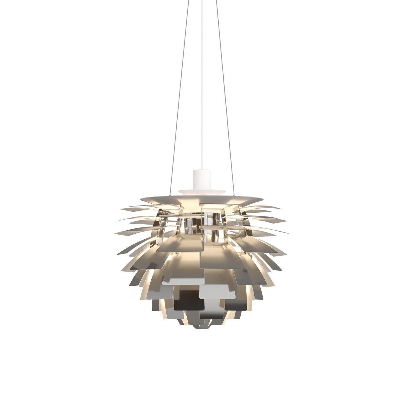 PH Artichoke Pendant: Small - Quick Ship + Stainless Steel