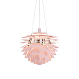 PH Artichoke Pendant: Medium + Pale Rose + White