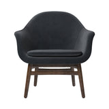 Harbour Lounge Chair: Dark Stained Oak + Fiord 0981