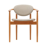 Azabu Hills Dining Chair A-DC04: Keyaki Brown + Coda 2