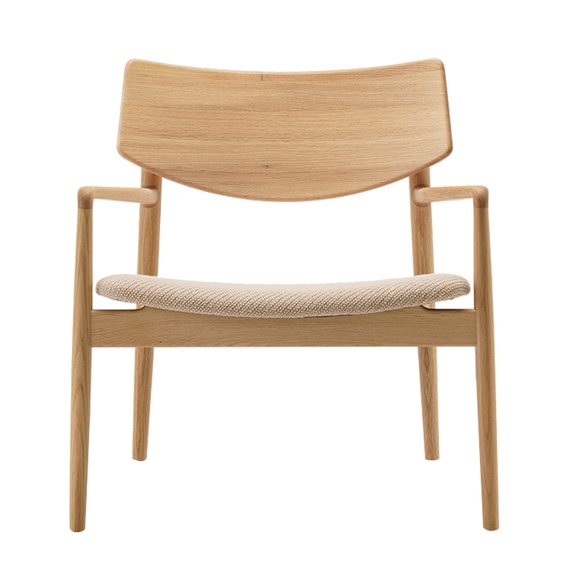 A-LC01 Lounge Chair: Pure Oak