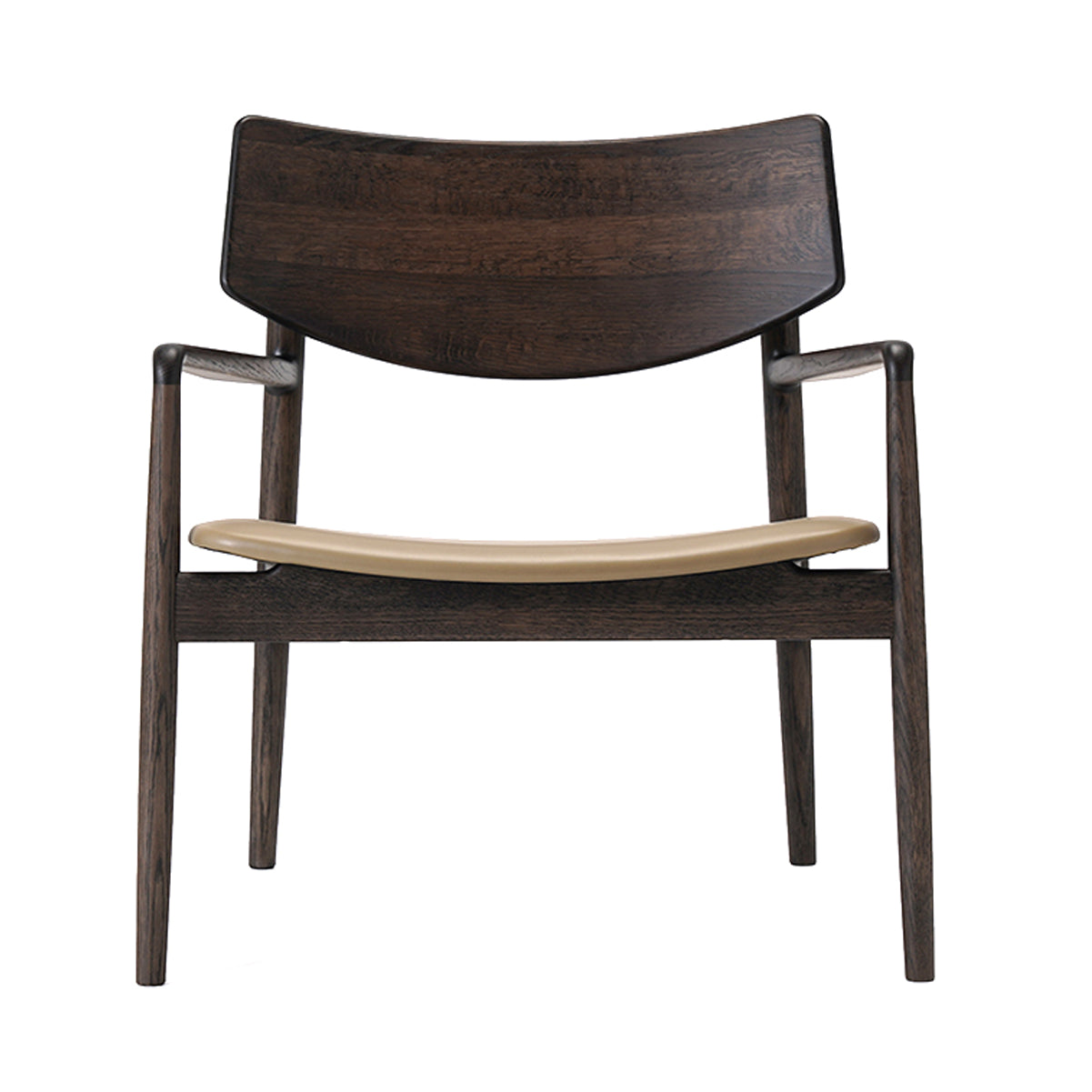 A-LC01 Lounge Chair: Smoked Oak