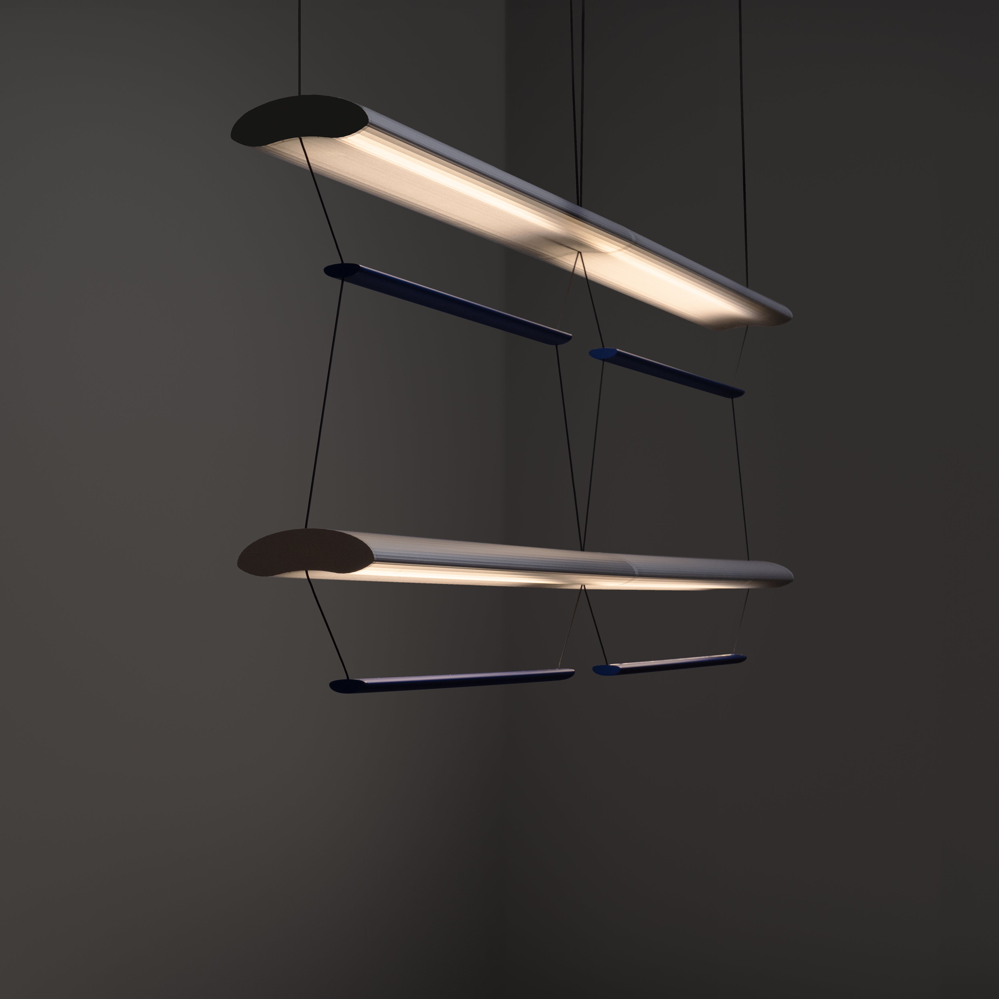 Tire Grid Pendant Light: 150