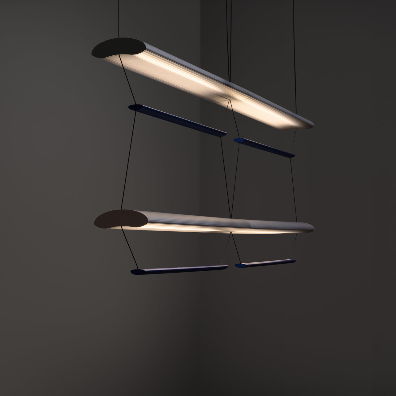 Tire Grid Pendant Light: 150