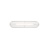 Vale System Ceiling/Wall Light: Horizontal + Side-to-Side + Vale 1 + Rust