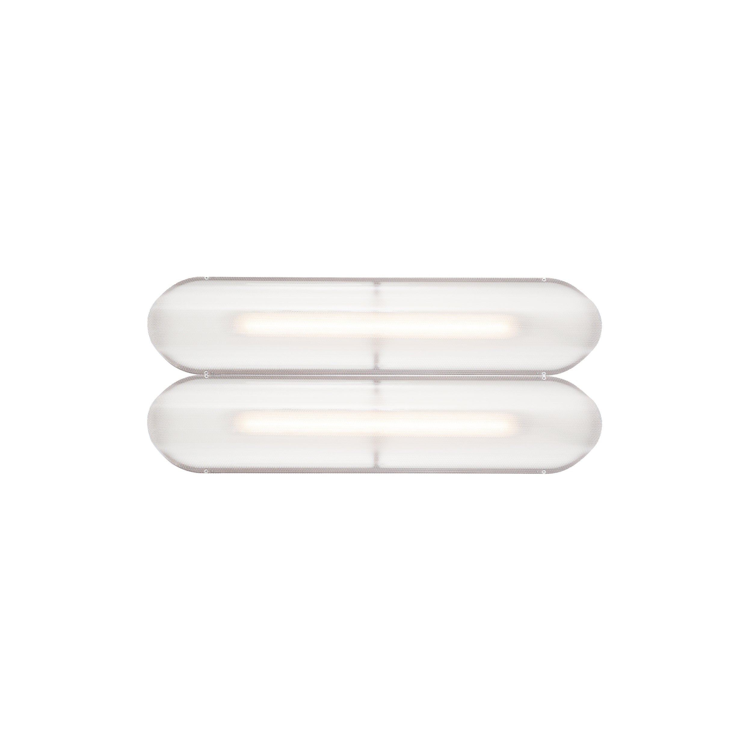 Vale System Ceiling/Wall Light: Horizontal + Side-to-Side + Vale 2 + Rust
