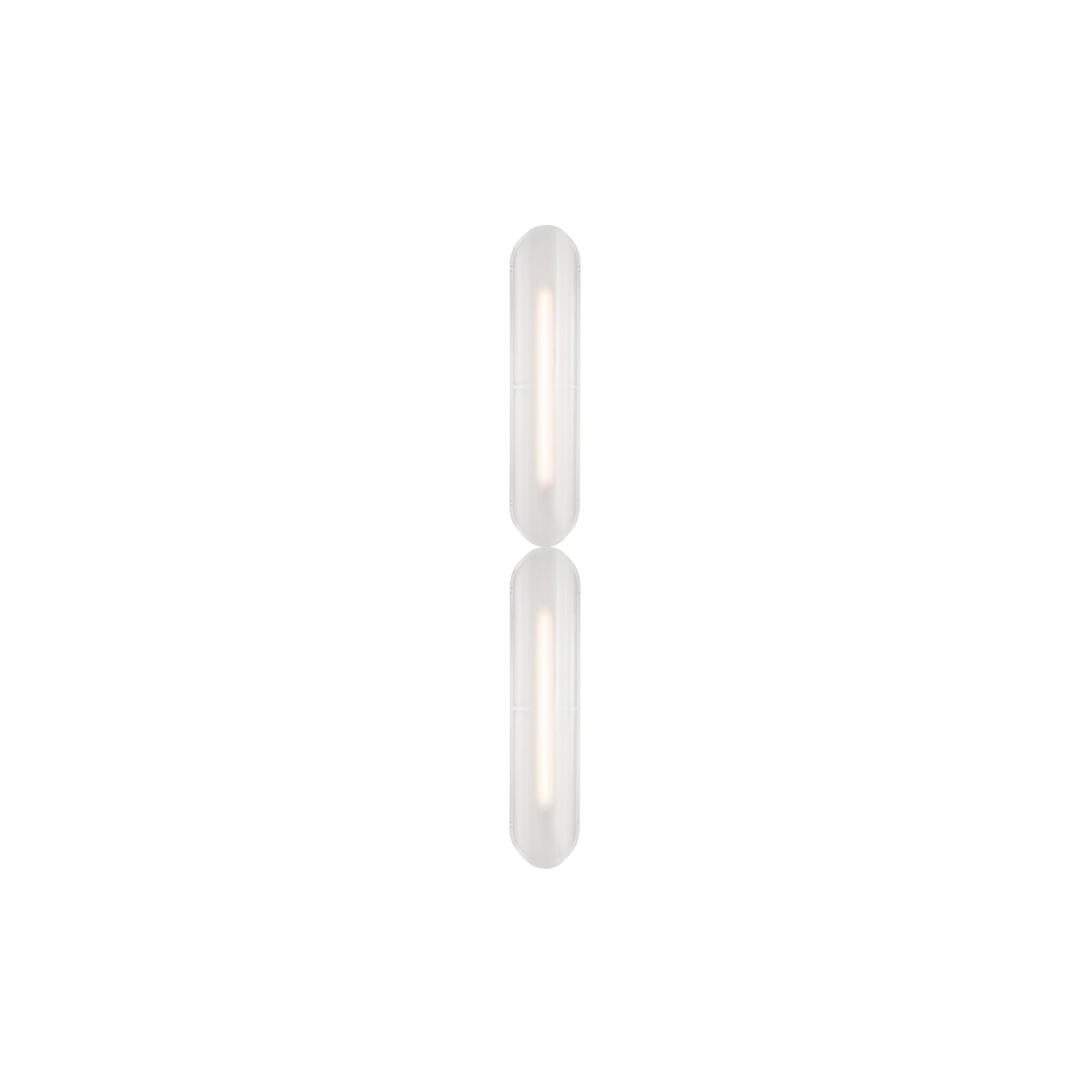 Vale System Ceiling/Wall Light: Vertical + End-to-End + Vale 2 + Silica