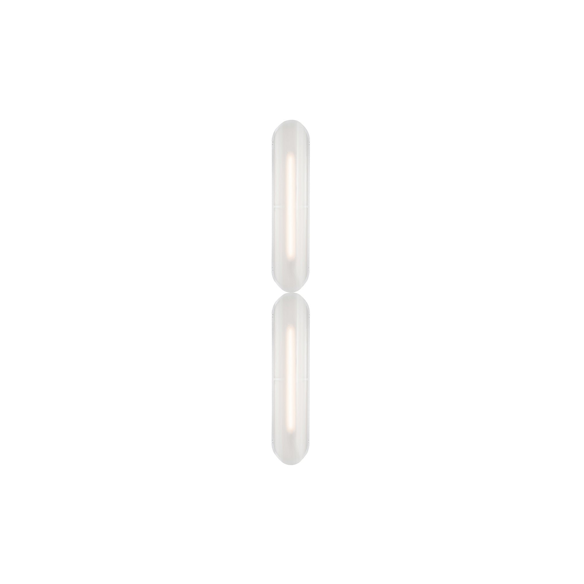 Vale System Ceiling/Wall Light: Vertical + End-to-End + Vale 2 + Silica