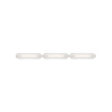 Vale System Ceiling/Wall Light: Horizontal + End-to-End + Vale 3 + Silica