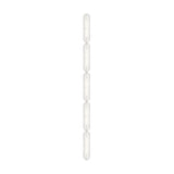 Vale System Ceiling/Wall Light: Vertical + End-to-End + Vale 5 + Rust