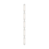 Vale System Ceiling/Wall Light: Vertical + End-to-End + Vale 5 + Silica