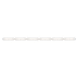 Vale System Ceiling/Wall Light: Horizontal + End-to-End + Vale 6 + Rust 