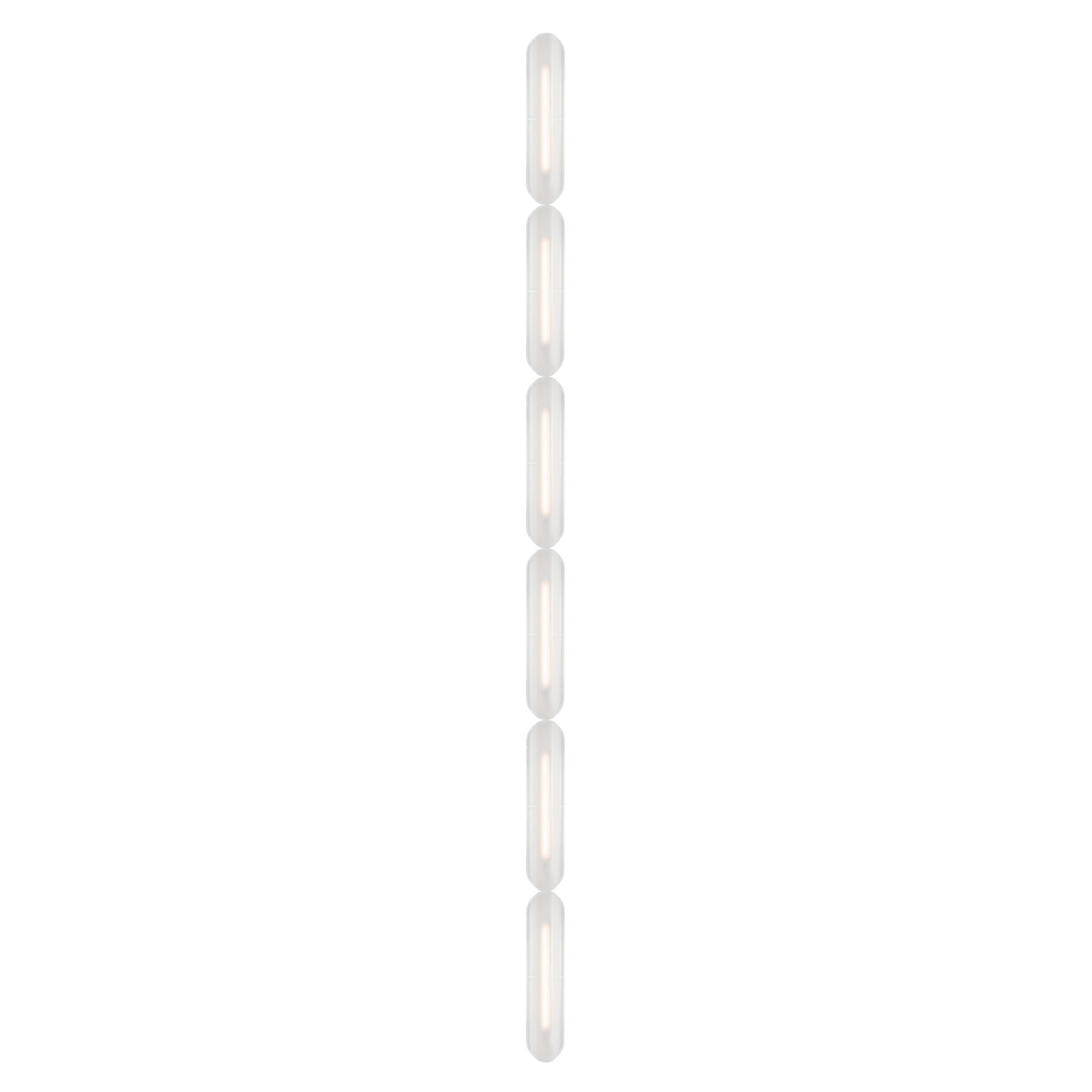 Vale System Ceiling/Wall Light: Vertical + End-to-End + Vale 6 + Silica
