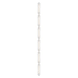 Vale System Ceiling/Wall Light: Vertical + End-to-End + Vale 6 + Silica