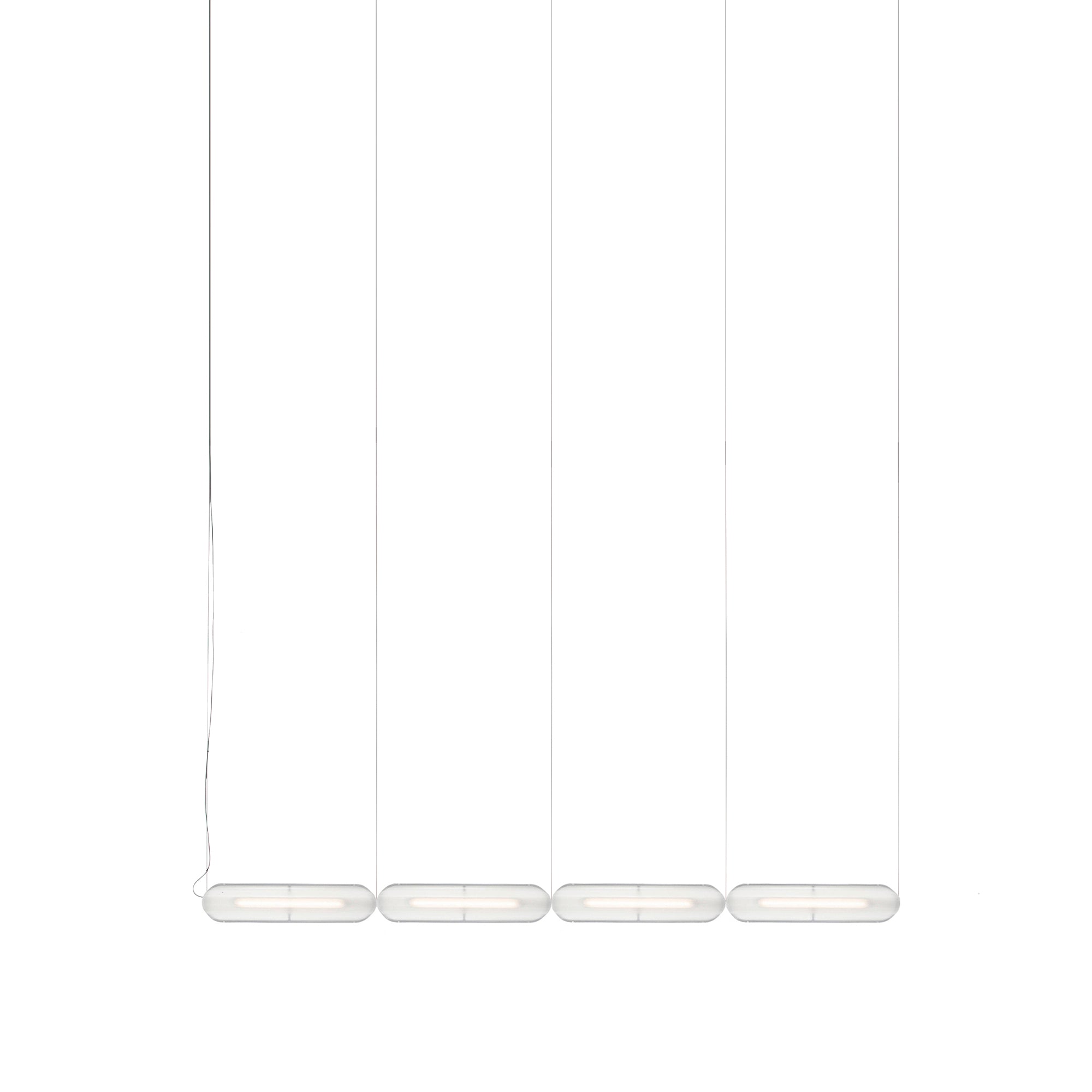 Vale System Y-Axis Pendant Light: Horizontal + End-to-End + Vale 4 + Anthracite