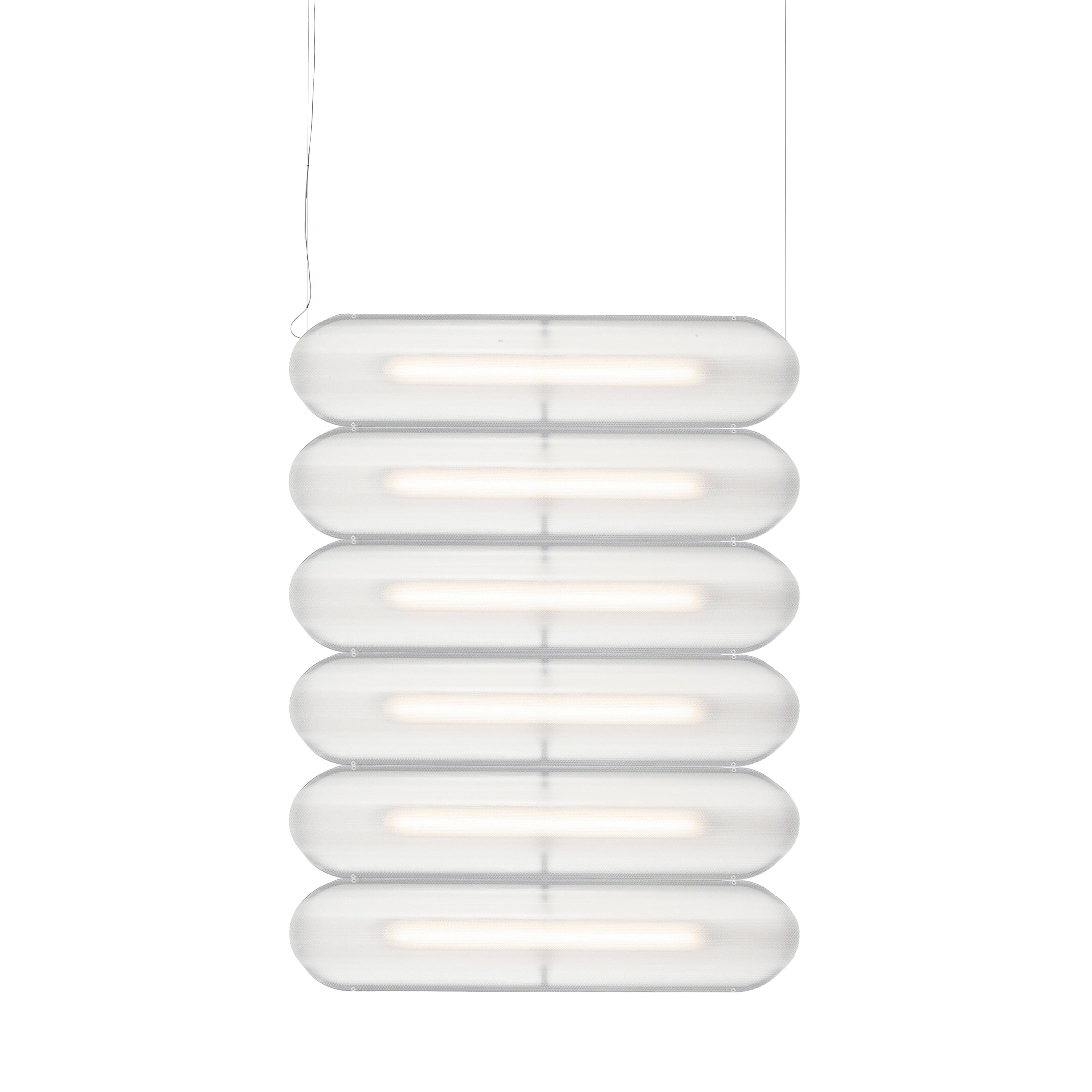 Vale System Y-Axis Pendant Light: Horizontal + Side-to-Side + Vale 6 + Anthracite