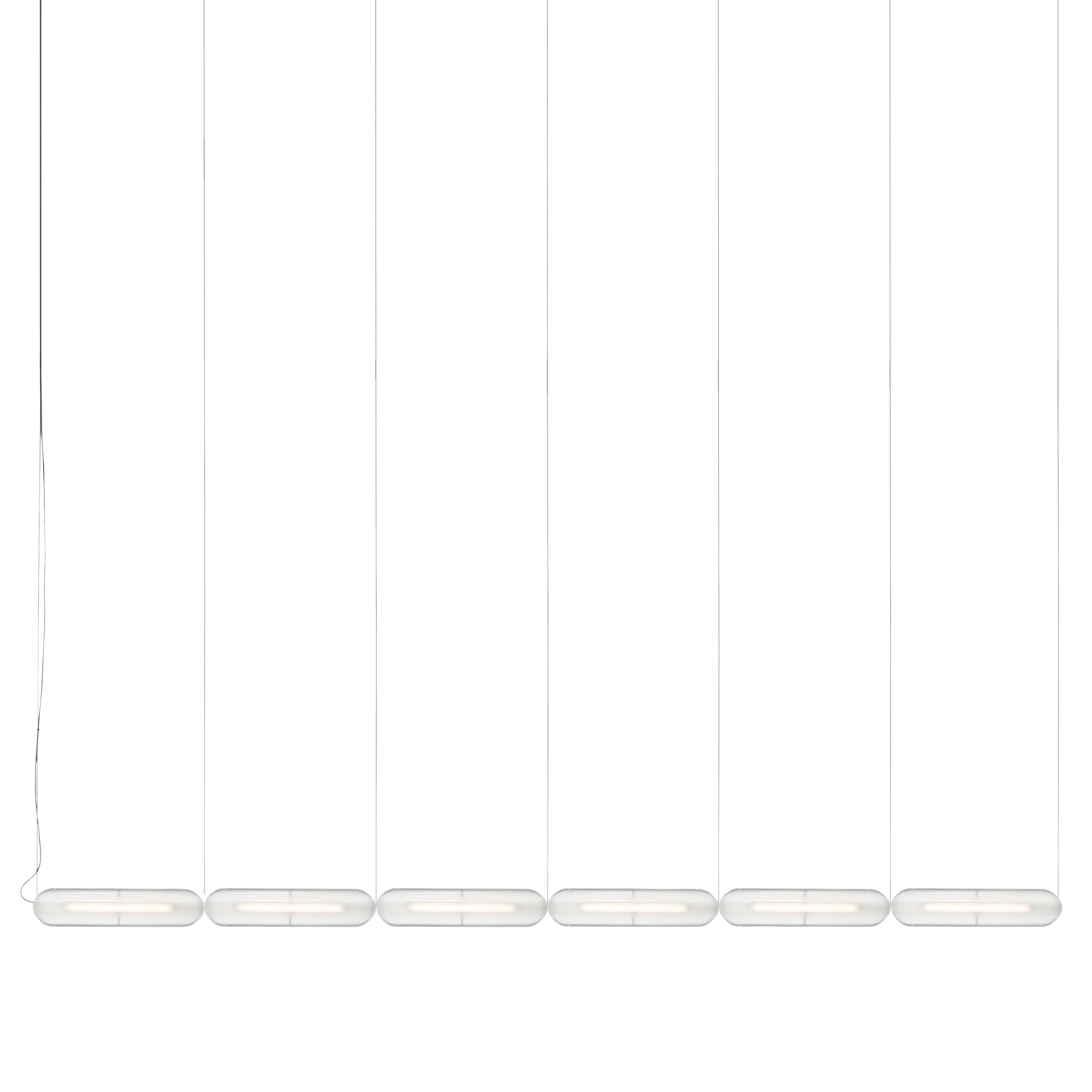 Vale System Y-Axis Pendant Light: Horizontal + End-to-End + Vale 6 + Anthracite