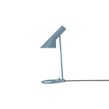 AJ Mini Table Lamp: Dusty Blue + Black