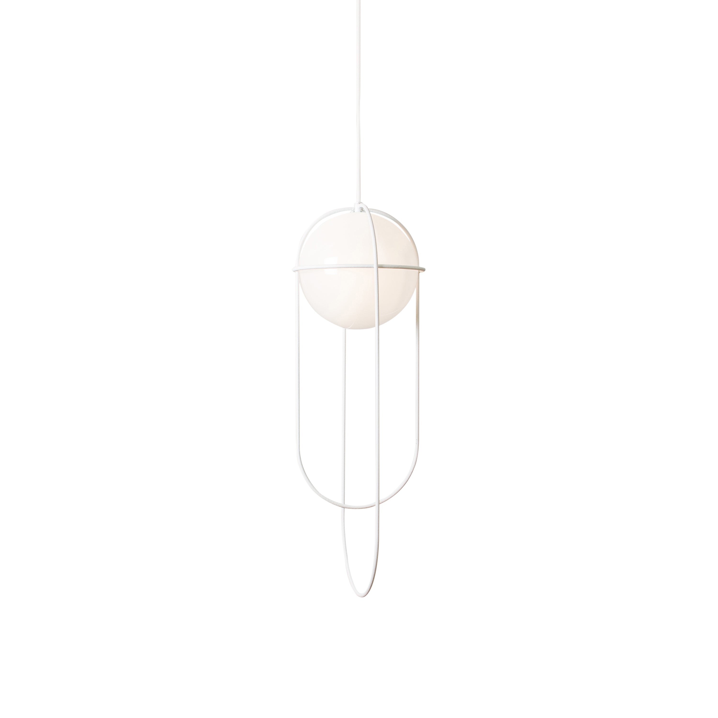 Orbit Pendant Light: White