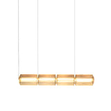 Column 175 Horizontal Pendant: 4 Units + Amber