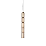 Column 175 Vertical Pendant: 5 Units + Carbon