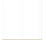 Pipeline 125.2 Linear Pendant Light: White + White