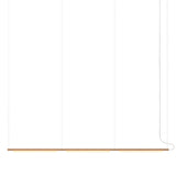 Pipeline 125.3 Linear Pendant Light: Copper + Copper